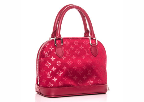 ルイヴィトン モノグラム サテン リトル アルマ ルージュ  LOUIS VUITTON MONOGRAM SATIN LITTLE ALMA ROUGE