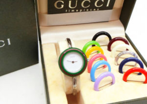 グッチ チェンジベゼル 腕時計  GUCCI Interchangeable Bezel Watch