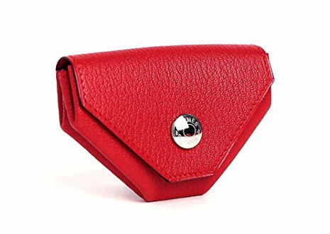 エルメス ル・ヴァンキャトル ２４ シェーブルミゾール ルージュトマト コインパース HERMES Le Vin Quatre ２４ Chevre Mysore Rouge Tomate Coin Purse