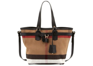 バーバリー ブリット シグネチャーチェック トート バッグ  BURBERRY BRIT SIGNATURE CHECK TOTE BAG