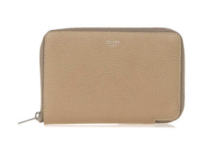 セリーヌ ベビードラムド ラウンドファスナー 財布  CELINE BABY DRUMMED ZIP AROUND WALLET