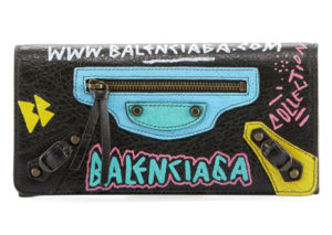 バレンシアガ クラシックマニー グラフィティ 長財布  BALENCIAGA CLASSIC MONEY GRAFFITI LONG WALLET