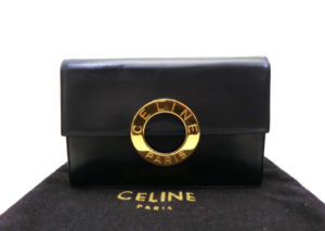 セリーヌ サークルロゴ クラッチ バッグ  CELINE CIRCLE LOGO CLUTCH BAG