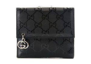 グッチ GGインプリメ モノグラム インターロッキング フレンチフラップ 財布  GUCCI GG IMPRIME MONOGRAM INTERLOCKING FRENCH FLAP WALLET