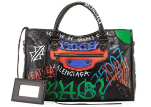 バレンシアガ クラシック シティ グラフィット トート バッグ  BALENCIAGA CLASSIC CITY GRAFFITI TOTE BAG