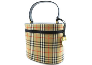 バーバリー ノバチェック バニティ バッグ  BURBERRY NOVA CHECK VANITY BAG