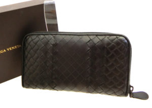 ボッテガ ヴェネタ イントレッチオ インペラトーレ ラウンドファスナー 長財布  BOTTEGA VENETA INTRECCIO IMPERATORE ZIP AROUND LONG WALLET