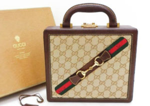 グッチ シェリーライン GGキャンバス ホースビット ミニトランク  GUCCI SHERRY LINE GG CANVAS HORSEBIT MINI TRUNK