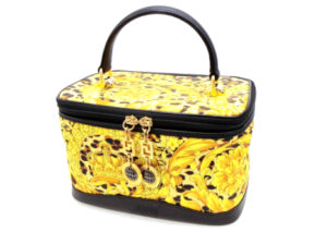 ジャンニ ヴェルサーチ レオパード バニティ バッグ  GIANNI VERSACE LEOPARD VANITY BAG