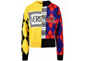 ヴェルサーチ マルチパターン ニット  VERSACE MULTI PATTERN KNIT