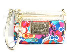 コーチ ポピー リストレット バッグ  COACH POPPY WRISTLET BAG