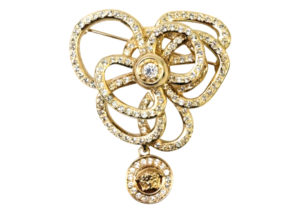 ヴェルサーチ ブローチ  VERSACE BROOCH