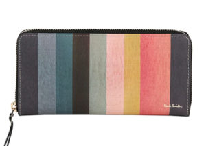 ポールスミス アーティスト ストライプ EX ロング ジップ ウォレット  PAUL SMITH ARTIST STRIPE EX LONG ZIP WALLET