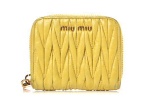 ミュウミュウ マテラッセ コインパース  MIU MIU MATELASSE COIN PURSE