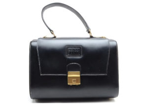 ケンゾー レザー ハンド バッグ  KENZO LEATHER HAND BAG