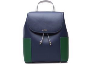 ラルフローレン カラーブロックド レザー バックパック  RALPH LAUREN COLOR BLOCKED LEATHER BACKPACK