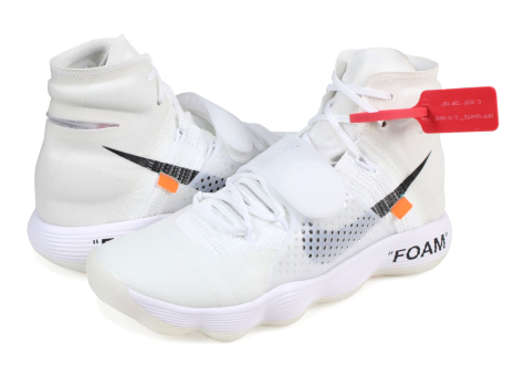 オフホワイト（OFF-WHITE） × 「The Ten（ザ・テン）」GHOSTINGシリーズ REACT HYPERDUNK